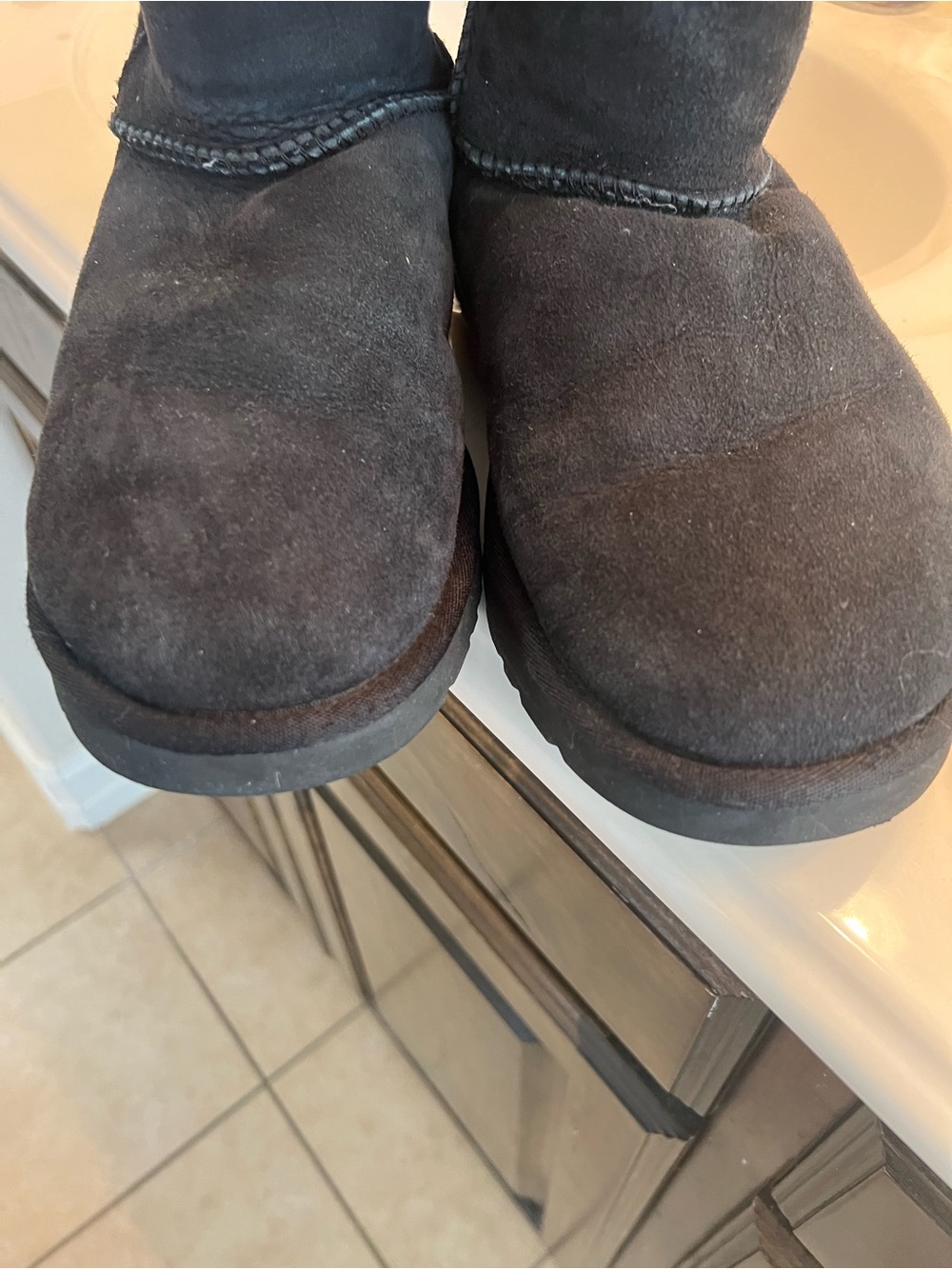 Women's Black Uggs Australia Tall Boots